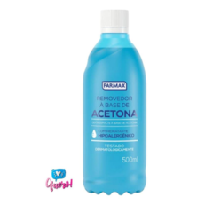 Acetona Farmax Removedor De Esmalte 500ml