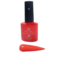 Kit Esmalte em Gel Bella Rosa 8 Unidades + Brinde Mostruário de Unhas