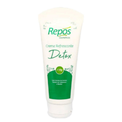 Creme Refrescante Detox com Extrato de Arnica, Calêndula e Mentol-110g-Repos