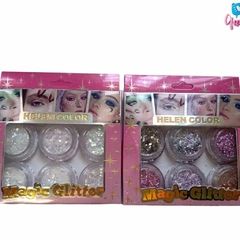 Kit Glitter Helen Color c/06unid. Grande