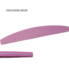 Lixa Banana Polidora para unhas-unidade 100/180