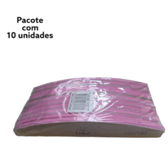 Lixa Dupla D&Z Pacote 10 unidades - Quero! - Loja especializada em produtos para unhas