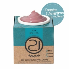 Gel Ecoline Insignia Pink Brilho Nails21 34ml