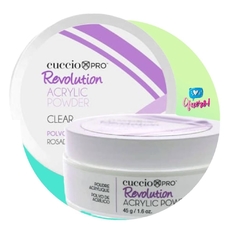 Pó Acrílico Revolution Clear Cuccio 45g
