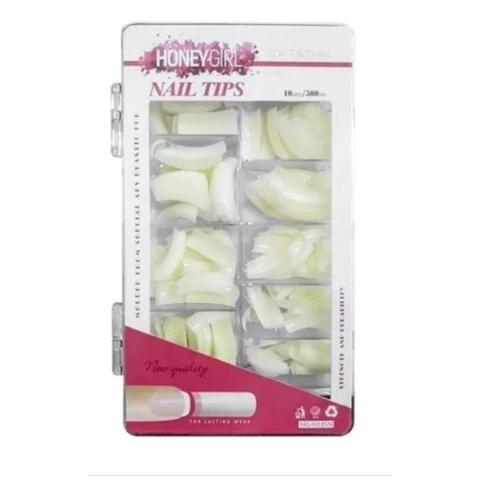 Tip Honey Girl para logamento de unhas - Com/500 - Sorriso Leitoso - comprar online