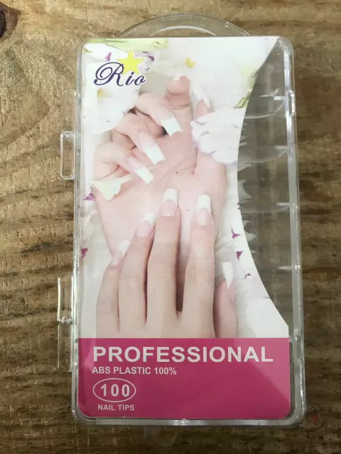 Tip Stilleto com 100 unidades