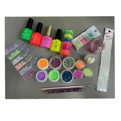 Kit Folia de Decoração de Unhas
