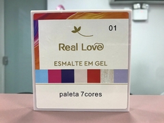 Paleta Esmalte em Gel Real Love 7 Cores na internet