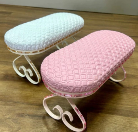 Apoio Luxo de Punho Metal Strass