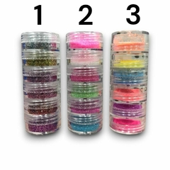 Torre Glitter Helen Color c/6 unidades