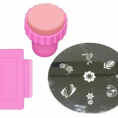 Kit Carimbo e Placa - P