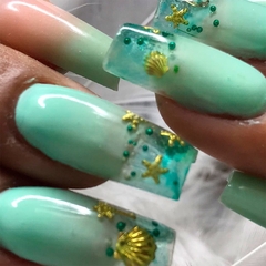 Kit Decoração c/12 Fan Nails - comprar online