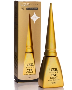 Top Coat Clear Diamond 12ml Uze Nails - comprar online