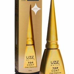 Top Coat Clear Diamond 12ml Uze Nails