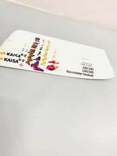 Lixa Master Kaisa para Unhas de Gel 100/120 100/180 150/180 - Quero! - Loja especializada em produtos para unhas