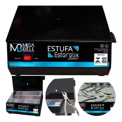 Estufa Esterilizadora P/ Alicates De Unha Manicure Mega Bell Preta - comprar online