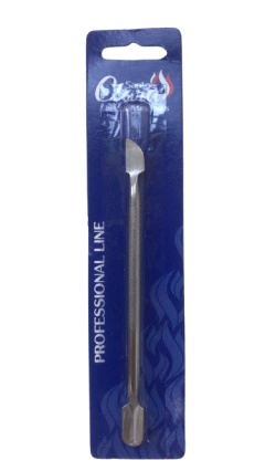 Espátula dupla de inox para cutículas Santa Clara
