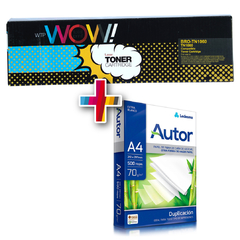 Toner Brother 1060 Dcp 1512 + Resma Autor A4 70g 500 Hojas