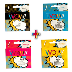 Combo Cartucho Alternativo Epson T135 Negro + T133 Colores - comprar online