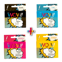 Combo Cartucho Alternativo E90 + 3 colores 73 C92, T20, CX5600 y TX100