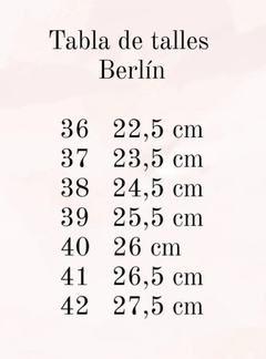 BERLIN | CHOCOLATE - PREVENTA - QÜERO