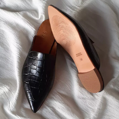 OSLO | CROCO NEGRO - PREVENTA - comprar online