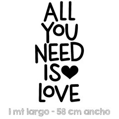 All you need is Love ~ GRANDE - comprar online