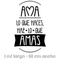 Ama lo que Haces ~ GRANDE - comprar online