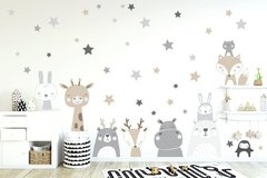 Animalitos Nórdicos con Estrellas ~ MEDIANO - comprar online