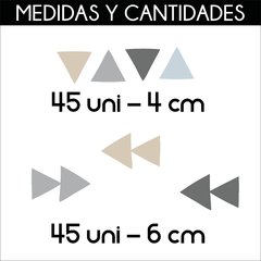 Triángulos ~ GRANDE - Deconilos Vinilos