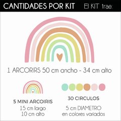Arcoíris Grande + Arcoíris Chicos + Circulos - comprar online