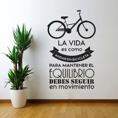 La Vida es como Andar en Bicicleta ~ GRANDE