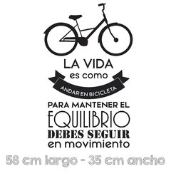 La Vida es como Andar en Bicicleta ~ MEDIANO en internet
