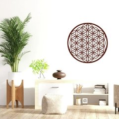 Geometría Sagrada ~ Flor De La Vida 60 CM - Deconilos Vinilos