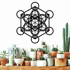 Geometria Sagrada ~ CUBO DE METATRON 60 CM