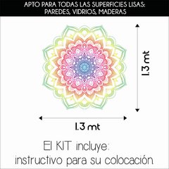 Mandala MOD 1 ~ 1.3 mt diam ~ GRANDE - comprar online