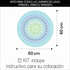 Mandala MOD 10 ~ 60 cm diam ~ PEQUENO - comprar online