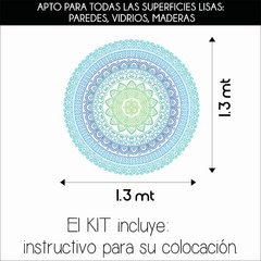 Mandala MOD 10 ~ 1.3 mt diam ~ GRANDE - comprar online