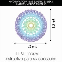 Mandala MOD 11 ~ 1.3 mt diam ~ GRANDE - comprar online