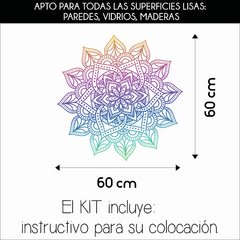 Mandala MOD 12 ~ 60 cm diam ~ PEQUENO - comprar online