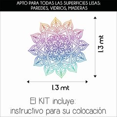 Mandala MOD 12 ~ 1.3 mt diam ~ GRANDE - comprar online