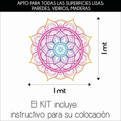 Mandala MOD 13 ~ 1 mt diam ~ MEDIANA - comprar online