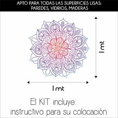 Mandala MOD 3 ~ 1 mt diam ~ MEDIANA - comprar online