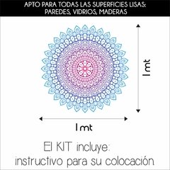 Mandala MOD 5 ~ 1 mt diam ~ MEDIANA - comprar online
