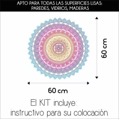 Mandala MOD 6 ~ 60 cm diam ~ PEQUENO - comprar online