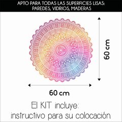 Mandala MOD 7 ~ 60 cm diam ~ PEQUENO - comprar online