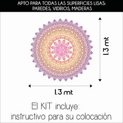 Mandala MOD 8 ~ 1.3 mt diam ~ GRANDE - comprar online