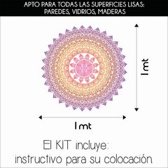 Mandala MOD 8 ~ 1 mt diam ~ MEDIANA - comprar online