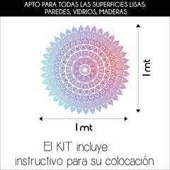 Mandala MOD 9 ~ 1 mt diam ~ MEDIANA - comprar online