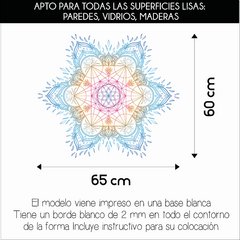 Mandala MOD 14 ~ 60 cm diam ~ PEQUENO - comprar online